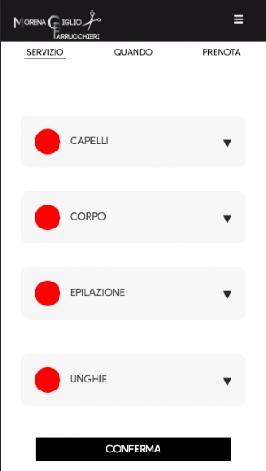 Morena Giglio Parrucchieri Screenshot 2