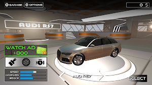 Audi Highway Car Traffic Racer Game Screenshot 1