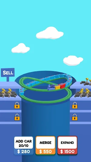 Merge Train Tycoon Screenshot 1