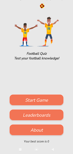 Football Quiz Screenshot 0