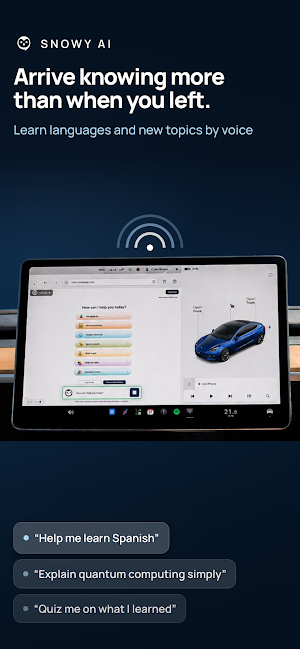 Snowy - AI Driving Assistant Screenshot 2
