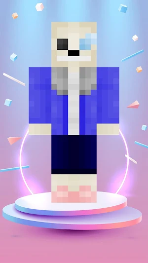 Sans Skin for Minecraft Screenshot 2