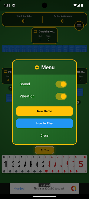 PG Spades Screenshot 1