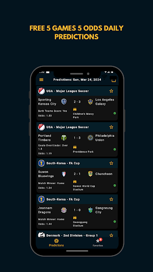 Sure Bet 5 Games 5 Odds Screenshot 0