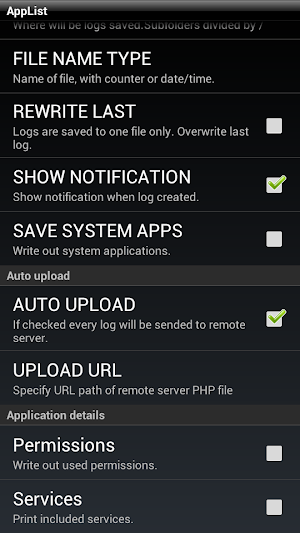 AppList Screenshot 1