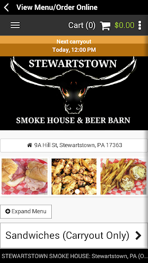 Stewartstown Smokehouse Screenshot 3