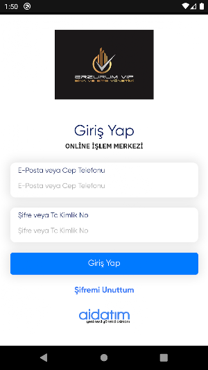 Erzurum Vip Yönetim Screenshot 1