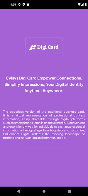 Cylsys Digi Card Screenshot 0