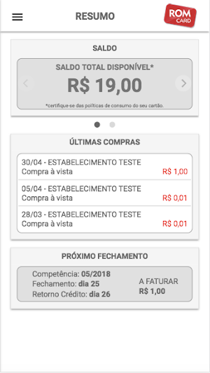 RomCard Screenshot 2