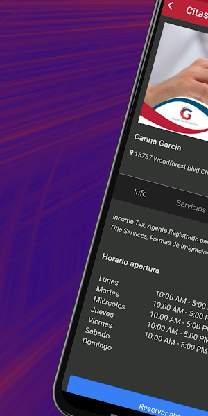Garcias Tax Multiservices Screenshot 2