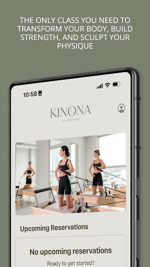 Kinona Pilates Studio Screenshot 2