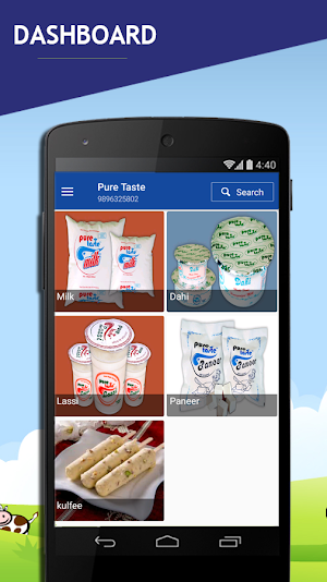 Pure Taste Dairy Screenshot 1