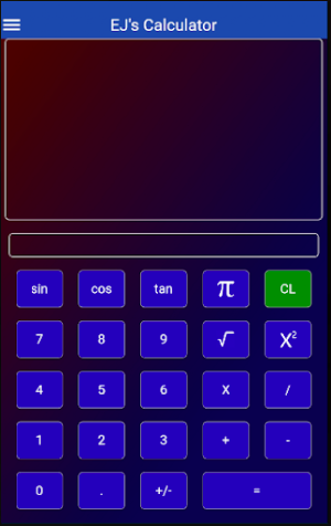 EJ's Calculator Screenshot 0