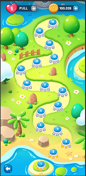 Happy match - puzzle game Screenshot 1