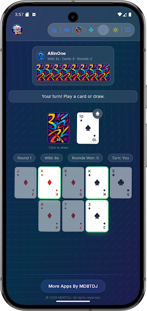 Crazy 8's Countdown Offline Screenshot 2