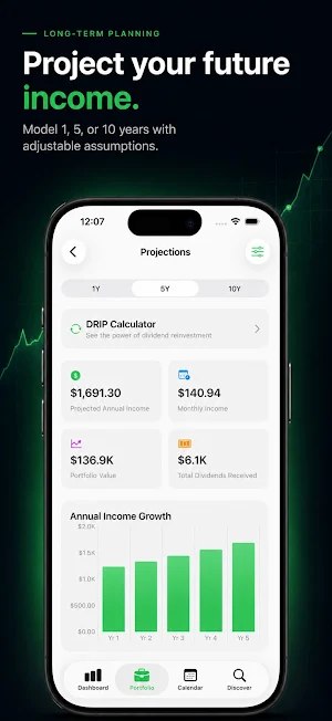Dividend Tracker: US Stocks Screenshot 2