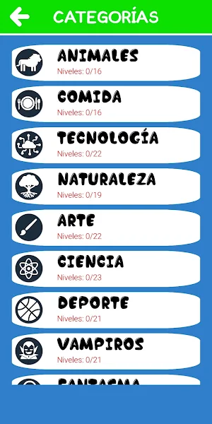 Busca Palabras Screenshot 0