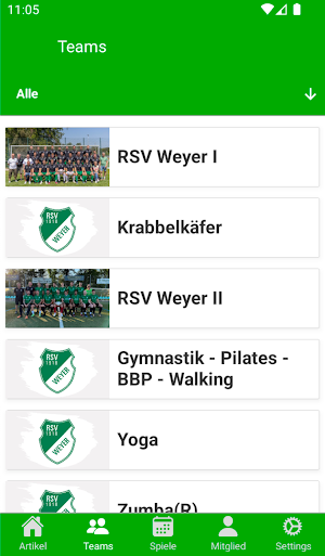 RSV Weyer Screenshot 0