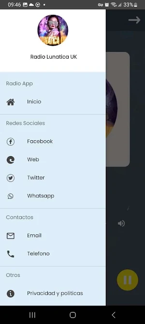 Radio Lunatica UK Screenshot 0