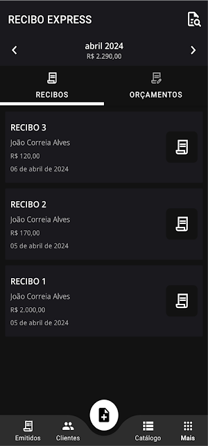 Recibo Express - Pagamentos Screenshot 0