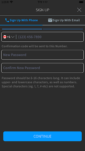 The Comfort Bed App Screenshot 1