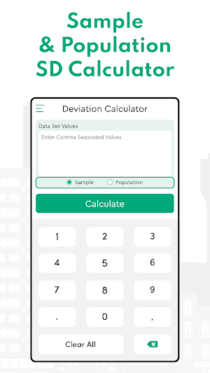 Standard Deviation Calculator Screenshot 1
