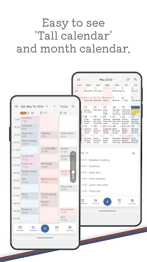 Shin Jorte: Calendar & Tasks Screenshot 2