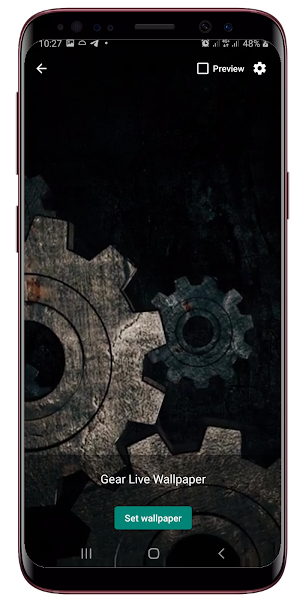 Gears Live Wallpaper Screenshot 1