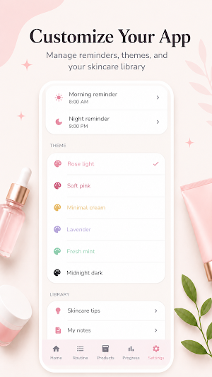 Skincare Tracker Screenshot 3