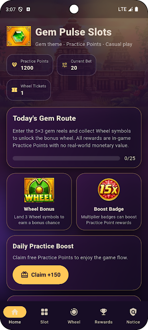 Gems Reels Slot Screenshot 3