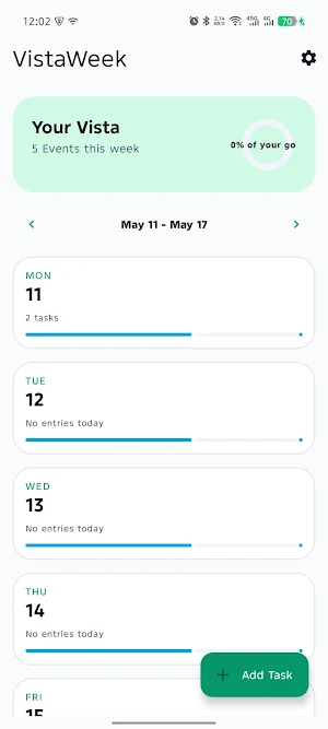 VistaWeek: Weekly Planner Screenshot 0