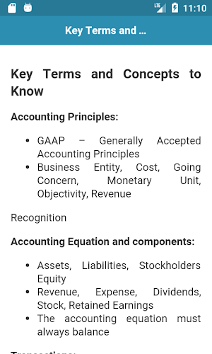 Basic Financial Accounting Screenshot 3