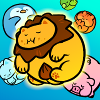 Merge Lion (watermelon game)