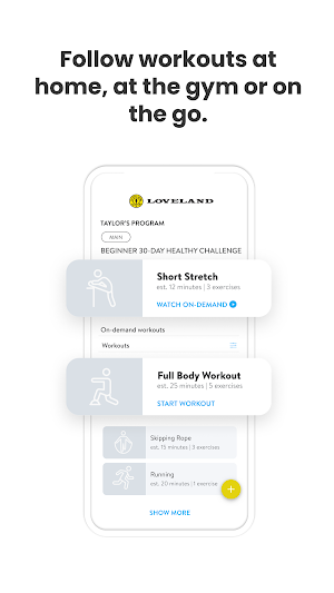 Loveland Golds Gym Screenshot 2