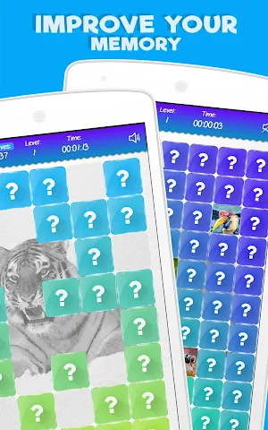 Memory Game: Animals Screenshot 1