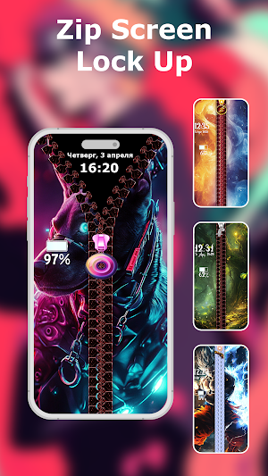 Zipper WallScreen Screenshot 2