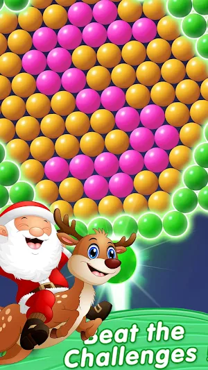Bubble Santa Christmas Screenshot 2