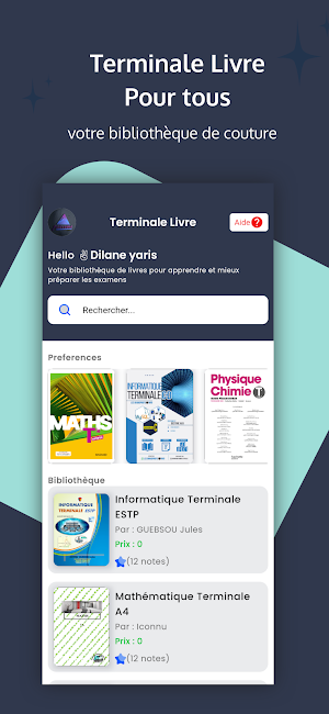 Terminale Livre Screenshot 0