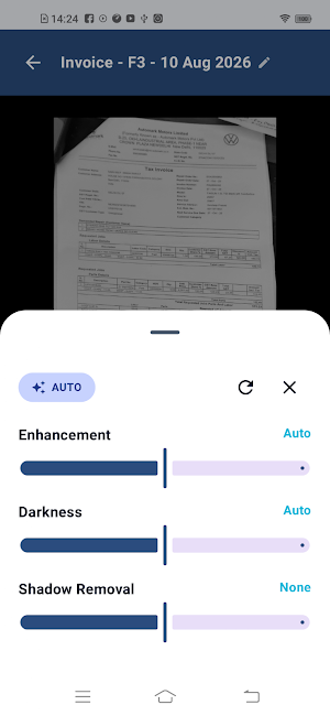 Docvia: AI Document Scanner Screenshot 1
