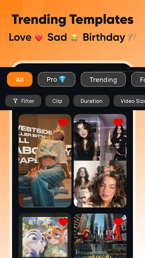 Trending Template for CapCut Screenshot 2