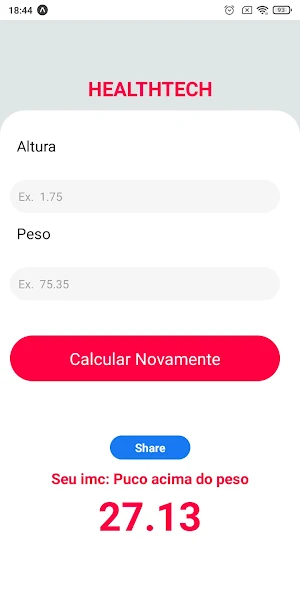 IMC Calculadora(PRO) Screenshot 3