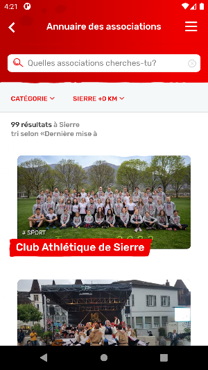 Ville de Sierre Screenshot 1