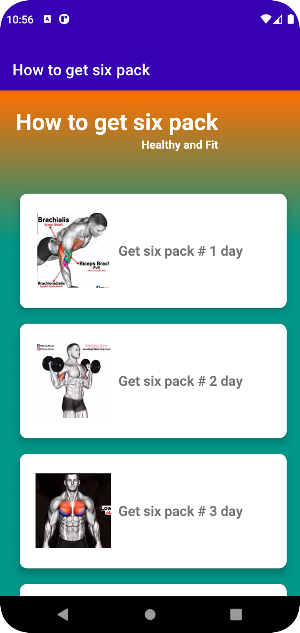 How to get six pack Screenshot 0