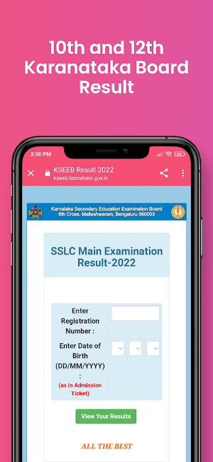 Karnataka Board Result 2023 Screenshot 3