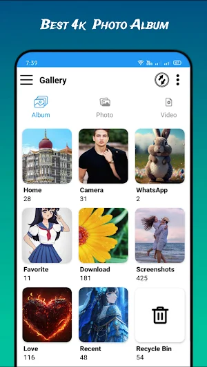 Gallery Pro: Photo Gallery App Screenshot 0