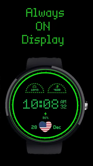 Dotted Digital Watch Face Screenshot 3