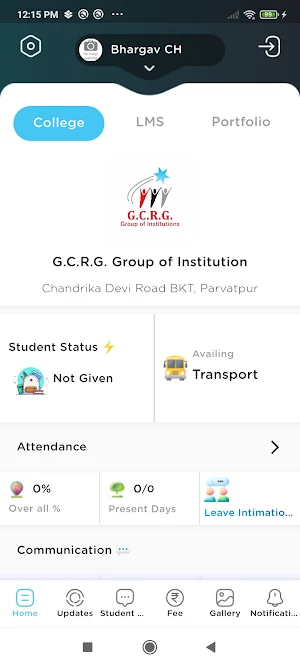 GCRG Group Of Instituitions Screenshot 0
