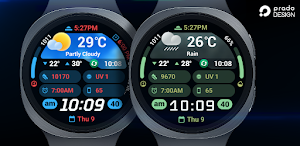PRADO 95 Weather Watch Face Screenshot 0