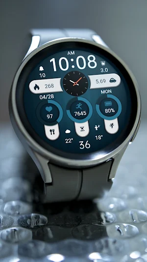 Button Component ZKin Watch Screenshot 3