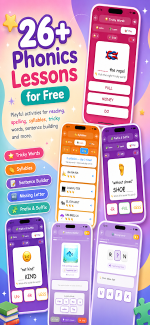 ABC Phonics & Reading for Kids Screenshot 2